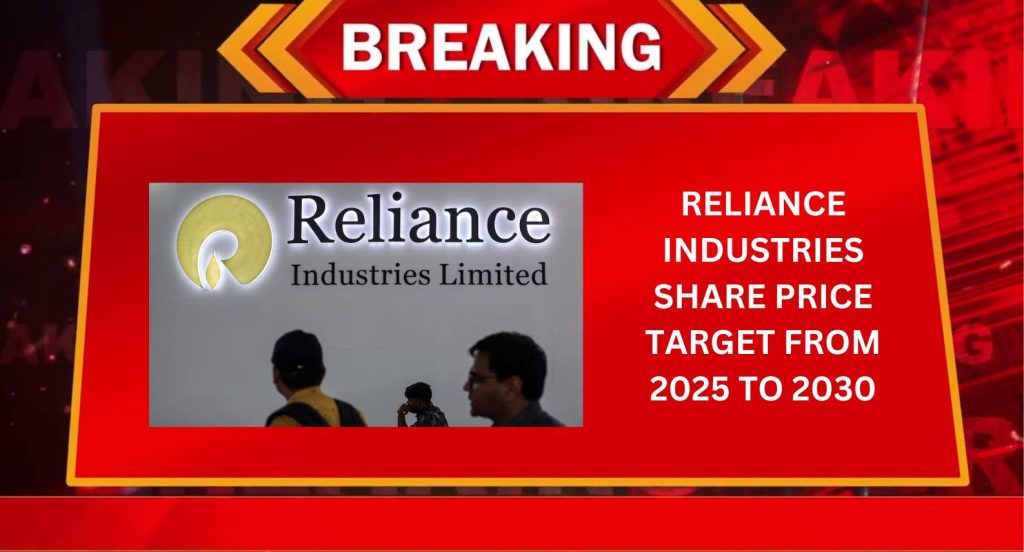 Reliance Industries Share Price Target From 2025 to 2030