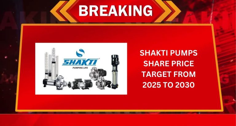 Shakti Pumps Share Price Target From 2025 to 2030